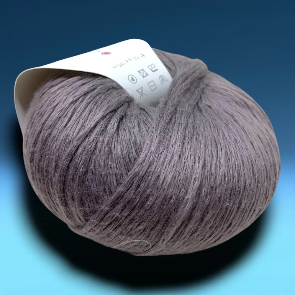 NEW Laines du Nord Soft Lino Yarn 50 grams 135 m Color 15 80% Linen 20% Cotton